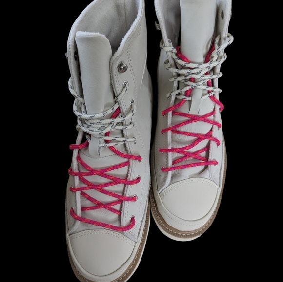 CONVERSE Chuck Taylor Crafted Leather Terrain Boots Sz .men 8.5...Women 10 - Picture 4 of 10